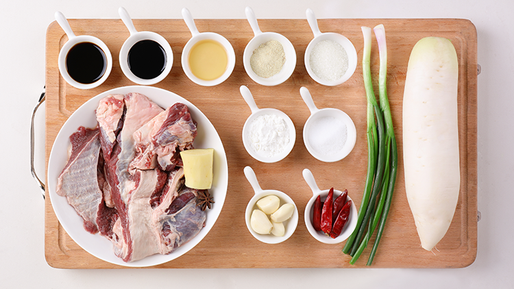 Beef Brisket and Daikon Stew